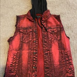 Mens great condition button up vest